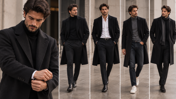 Como Combinar Sobretudo Masculino com Diferentes Looks