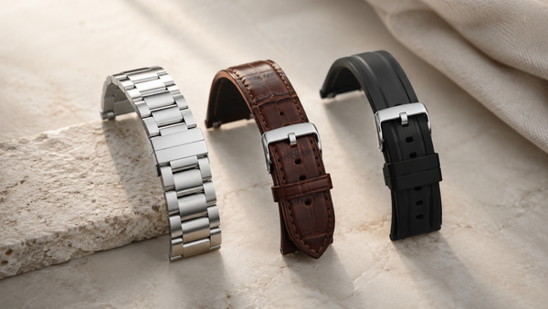 Pulseira de Relógio: Aço, Couro ou Silicone?