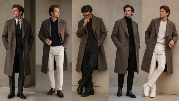 1 Sobretudo, 5 Looks: A Peça Mais Versátil do Inverno