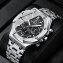 Relógio Binbond Masculino Com Pulseira de Aço Inox Premium - Zellum