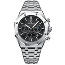 Relógio Binbond Masculino Com Pulseira de Aço Inox Premium - Zellum
