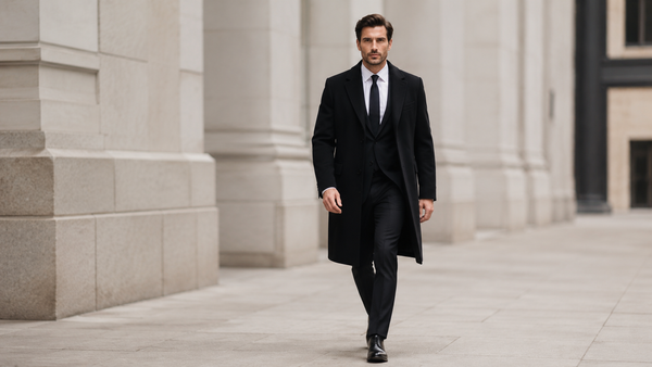 Sobretudo Masculino Social Longo: Estilo e Elegância Para Toda Ocasião
