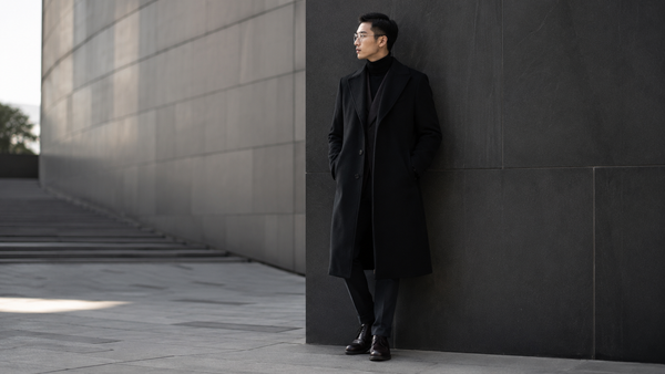 Sobretudo Masculino Longo Preto: Estilo Que Impõe Respeito