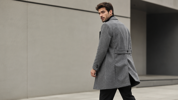 Sobretudo Masculino Cinza: Elegância Neutra Para Todas as Ocasiões