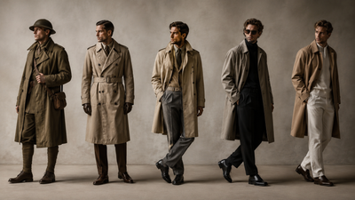 A História do Trench Coat: da Guerra à Passarela