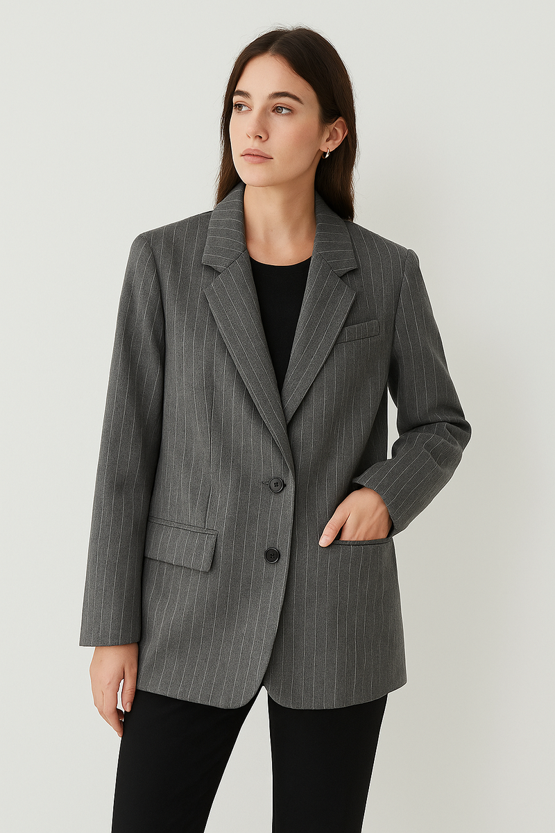 Blazer Feminino Alfaiataria Supreme Grace