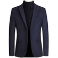 Blazer masculino slim preto em tecido vanguard, elegante e moderno.