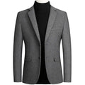 "Blazer masculino slim vanguard em tom elegante e moderno."