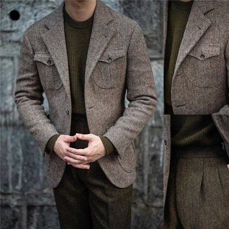 Blazer Masculino Vintage Washington - Zellum