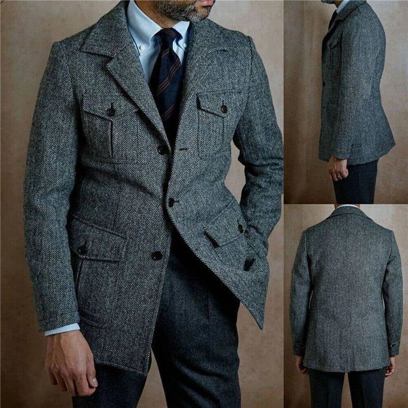 Blazer Masculino Vintage Washington - Zellum