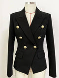 Blazer Social Feminino Majesko Preto - Zellum