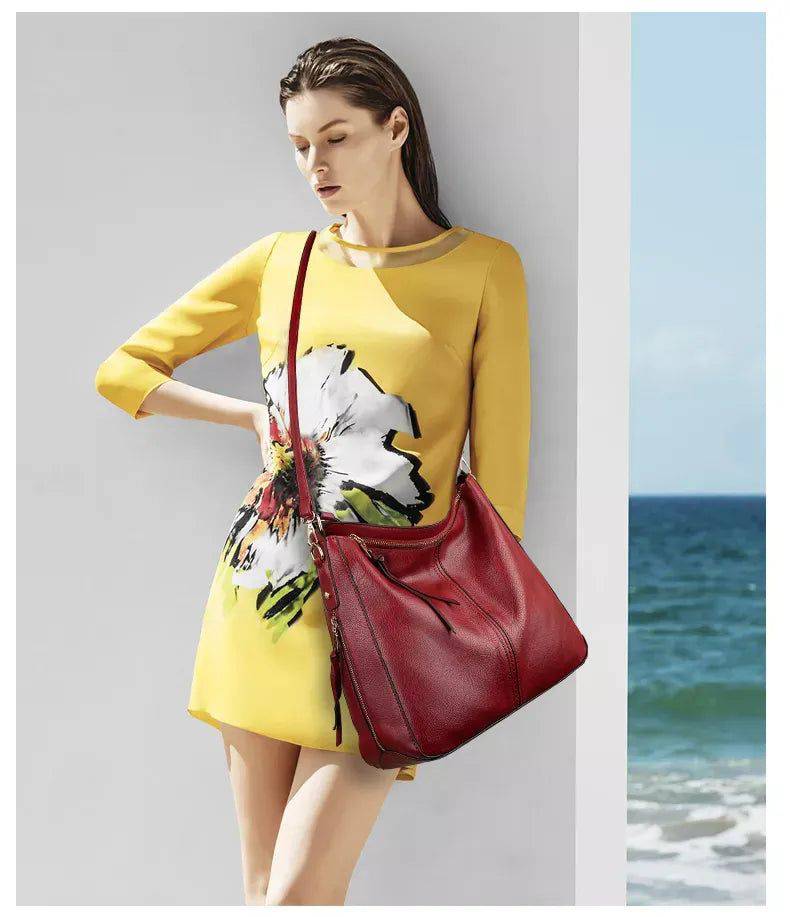 Bolsa De Couro Feminina Suzy - Zellum