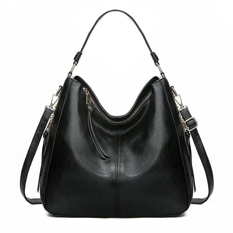 Bolsa De Couro Feminina Suzy Preto - Zellum