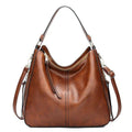 Bolsa De Couro Feminina Suzy Marrom - Zellum