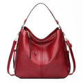 Bolsa De Couro Feminina Suzy Vermelho - Zellum