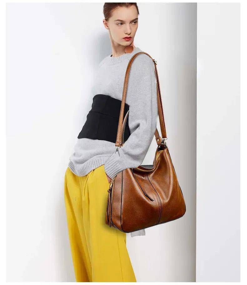 Bolsa De Couro Feminina Suzy - Zellum
