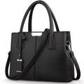 Alt text: Bolsa Tote de Couro Feminina Eliza em tom neutro.