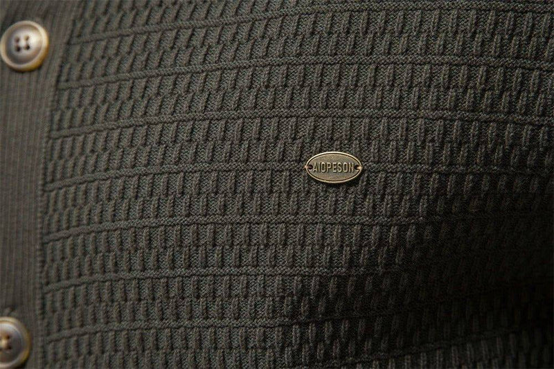 Cardigan Masculino de Algodão com Fechamento em Botões - Zellum