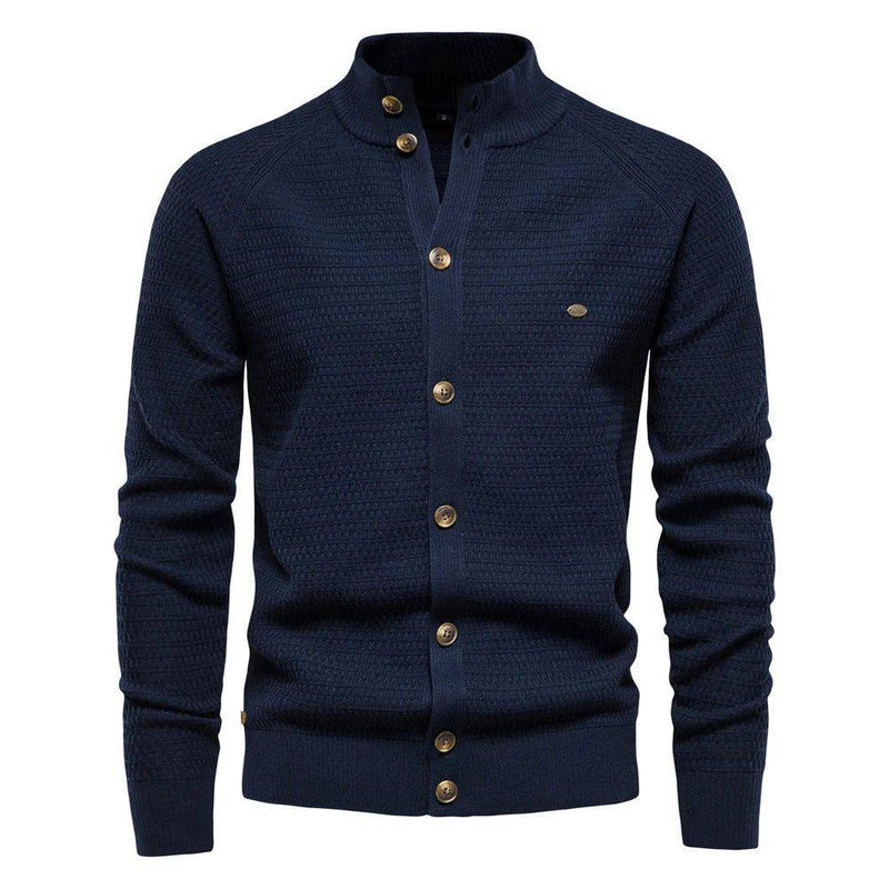 Cardigan Masculino de Algodão com Fechamento em Botões - Zellum