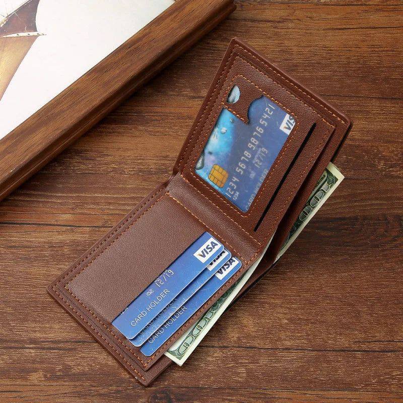 Carteira de Couro Masculina Vintage - Zellum
