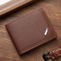Carteira de Couro Masculina Vintage Marrom - Zellum