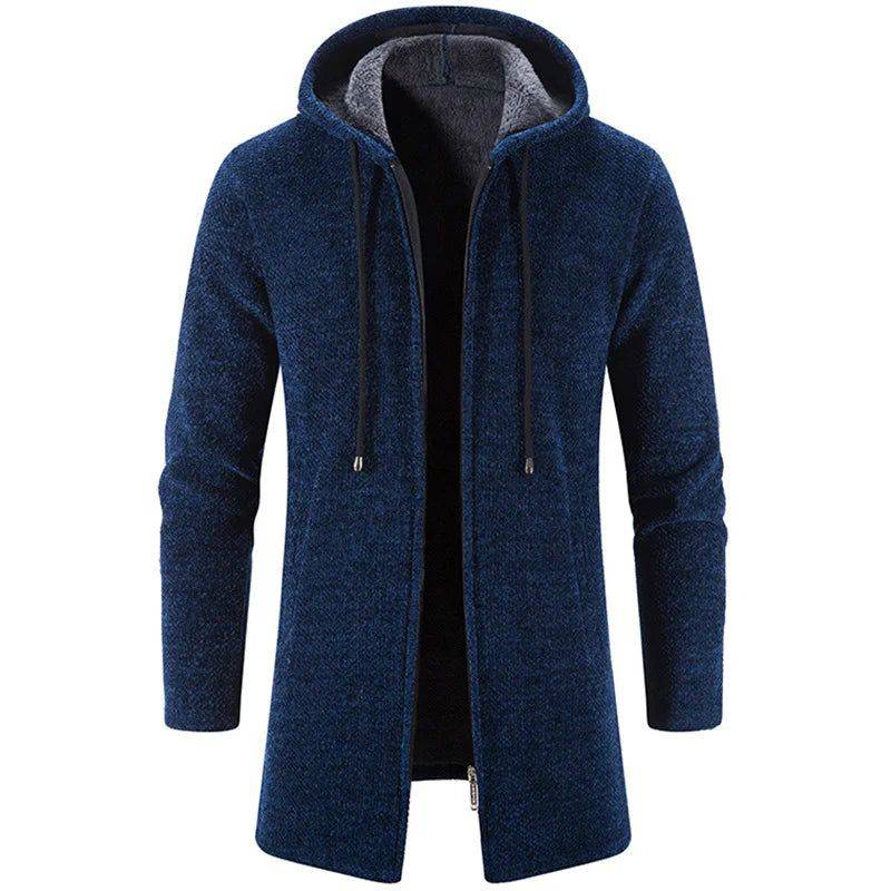 Casaco Masculino para Frio Com Capuz em Algodão - Zellum