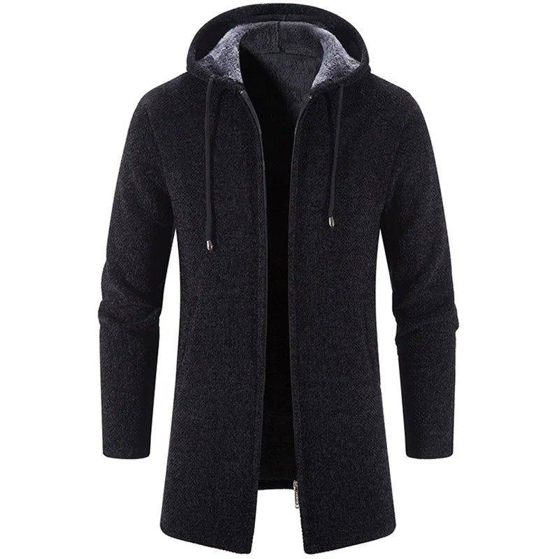 Casaco Masculino para Frio Com Capuz em Algodão - Zellum