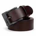 Cinto de Couro Sintético Masculino Casual