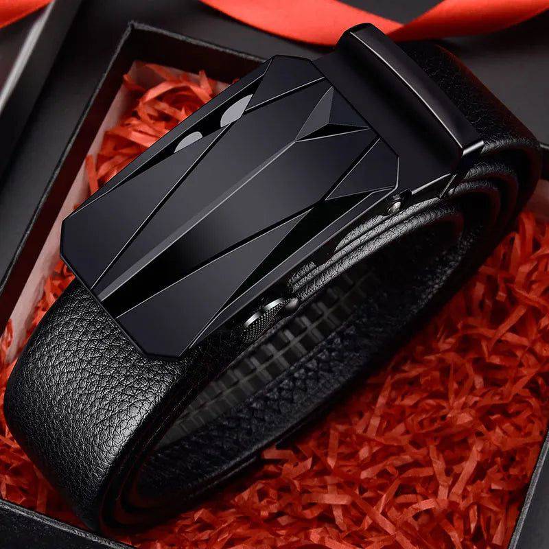 Cinto de Couro Masculino Alta Elite Preto 120cm - Zellum