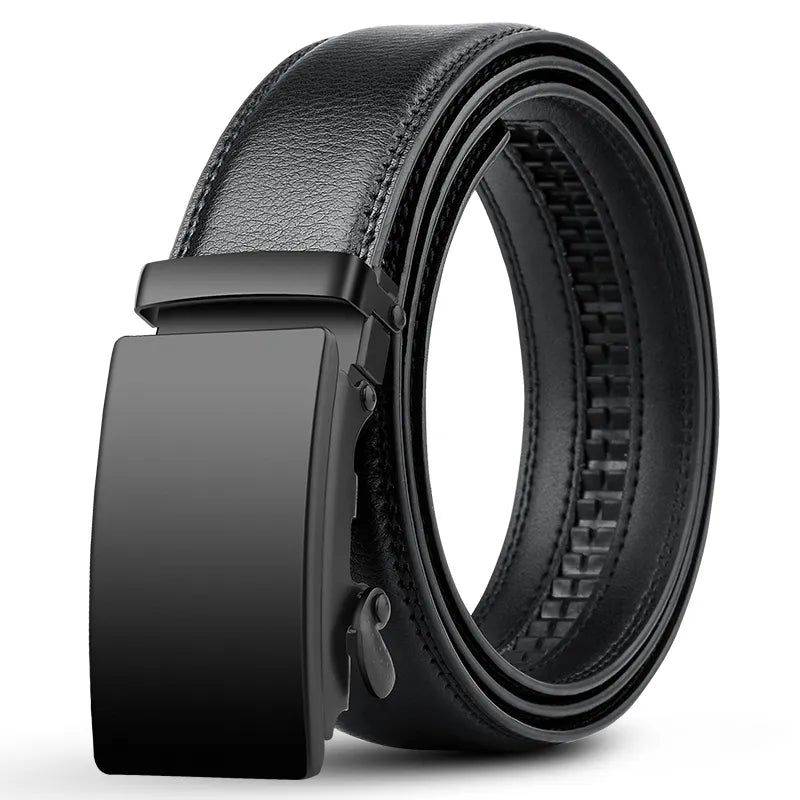 Cinto de Couro Masculino Legítimo PrimeEx Preto - Zellum