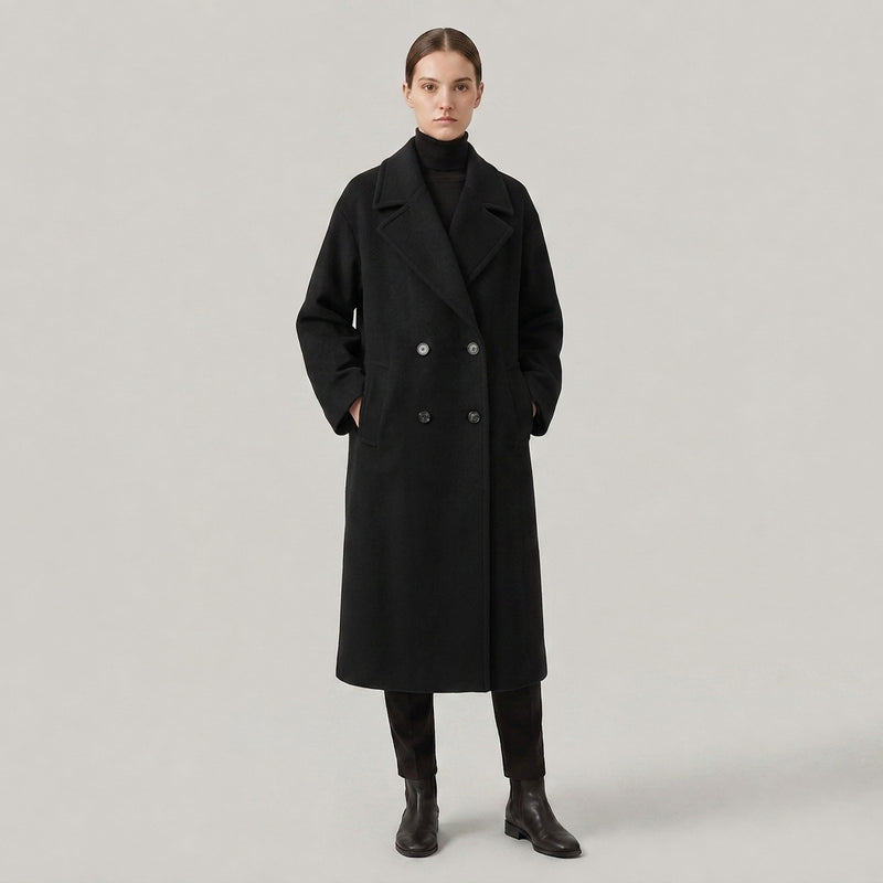 Sobretudo Feminino Longo Casual Premium