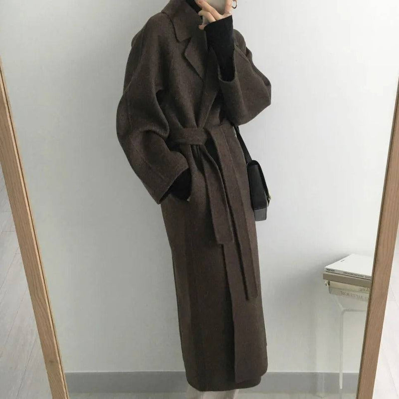 Sobretudo Feminino Longo Retrô - Zellum