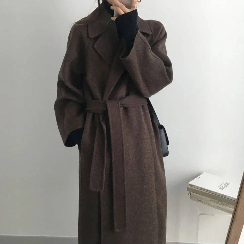 Sobretudo Feminino Longo Retrô - Zellum