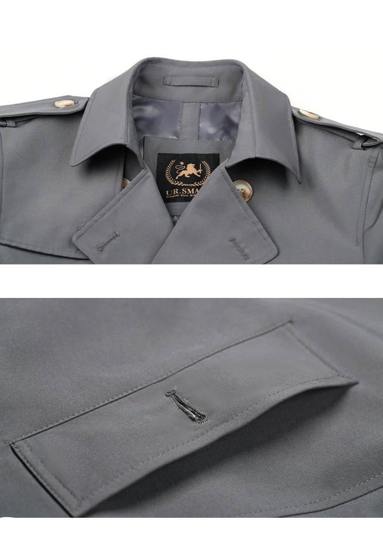 Sobretudo Masculino Longo Frost Elite Com Cinto - Zellum