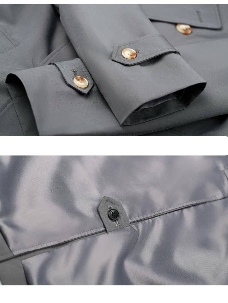 Sobretudo Masculino Longo Frost Elite Com Cinto - Zellum