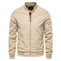 Jaqueta Masculina Bomber Casual Slim Caqui - Zellum
