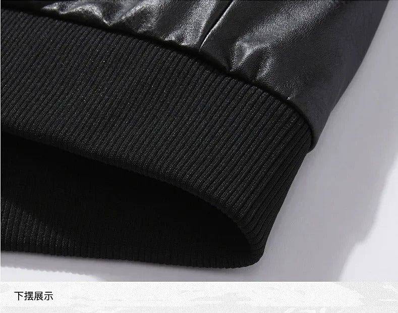 Jaqueta Masculina de Couro Classica Rider - Zellum