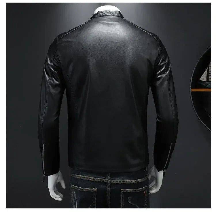 Jaqueta Masculina de Couro Legítimo Kappa - Zellum