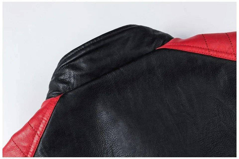 Jaqueta Masculina de Couro Motoqueiro ManZeta - Zellum