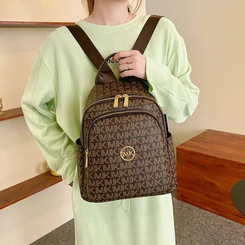 Mochila de Couro Feminina Pulse - Zellum