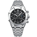Relógio Binbond Masculino Com Pulseira de Aço Inox Premium Prata - Zellum