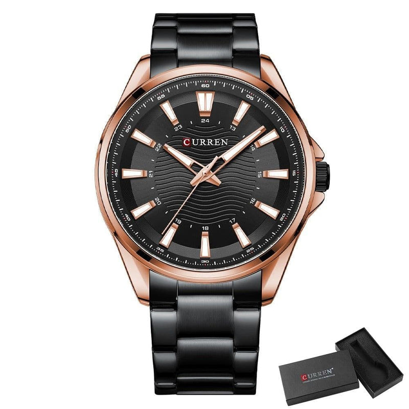 Relógio Curren Executivo Masculino Preto - Zellum