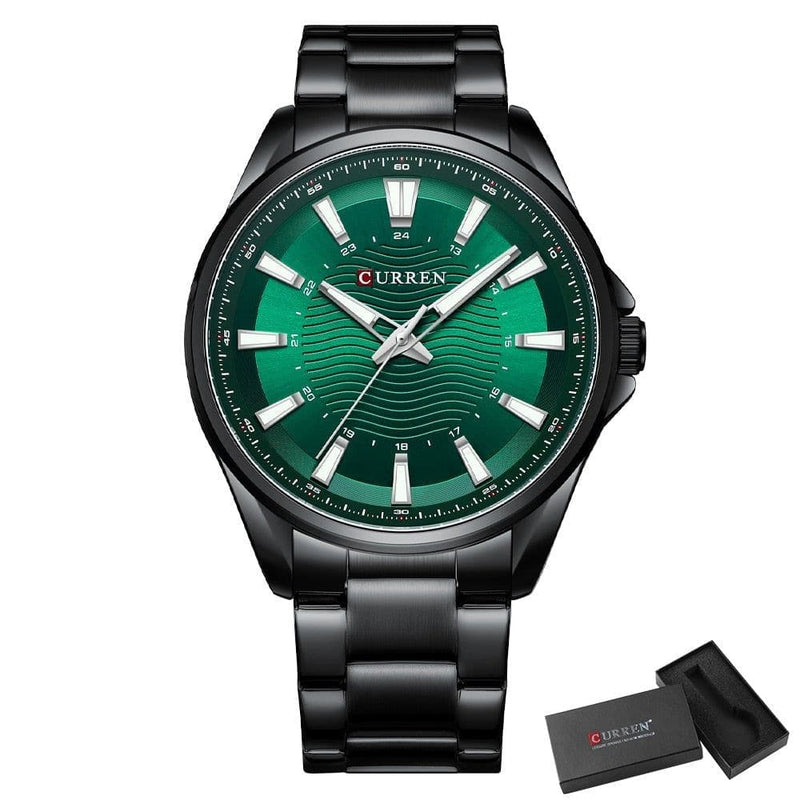 Relógio Curren Executivo Masculino Verde - Zellum