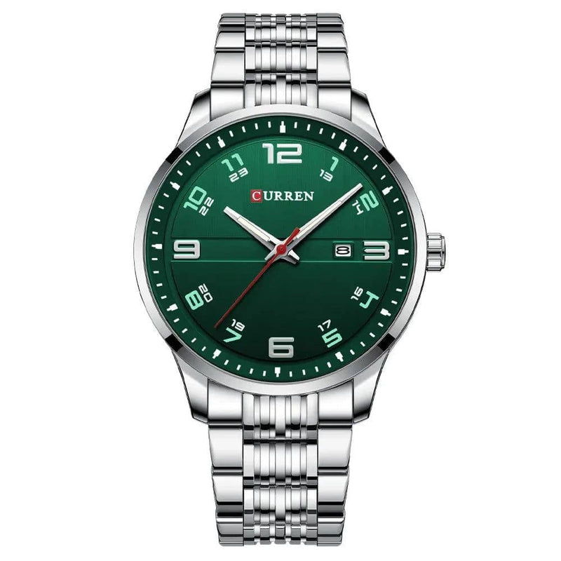 Relógio Curren Masculino de Luxo Feito em Aço Inox - Zellum