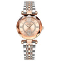Relógio Feminino Pequeno de Luxo Geométrico Poedagar Dourado - Zellum
