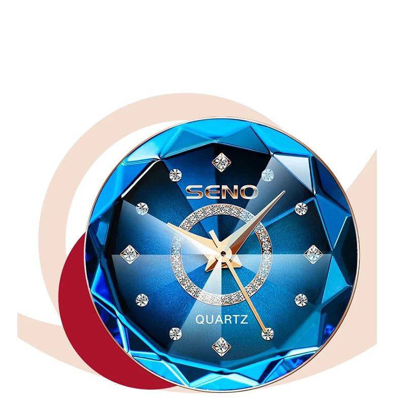 Relógio Feminino com Pulseira Dourada - Zellum
