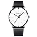 Relógio Geneva Masculino com Pulseira de Aço Preto - Zellum