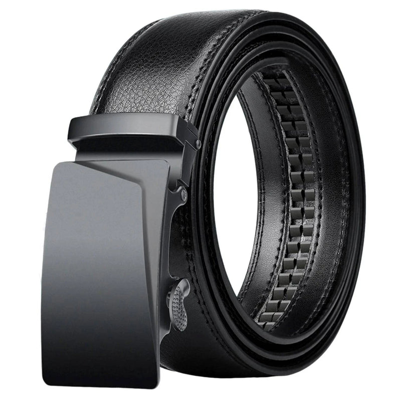 Cinto de Couro Masculino Parisian Preto - Zellum