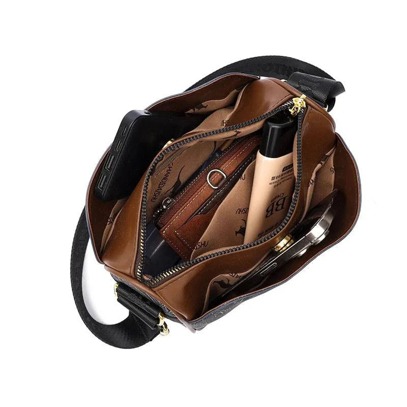 Sholder Bag Feminina de Couro - Zellum