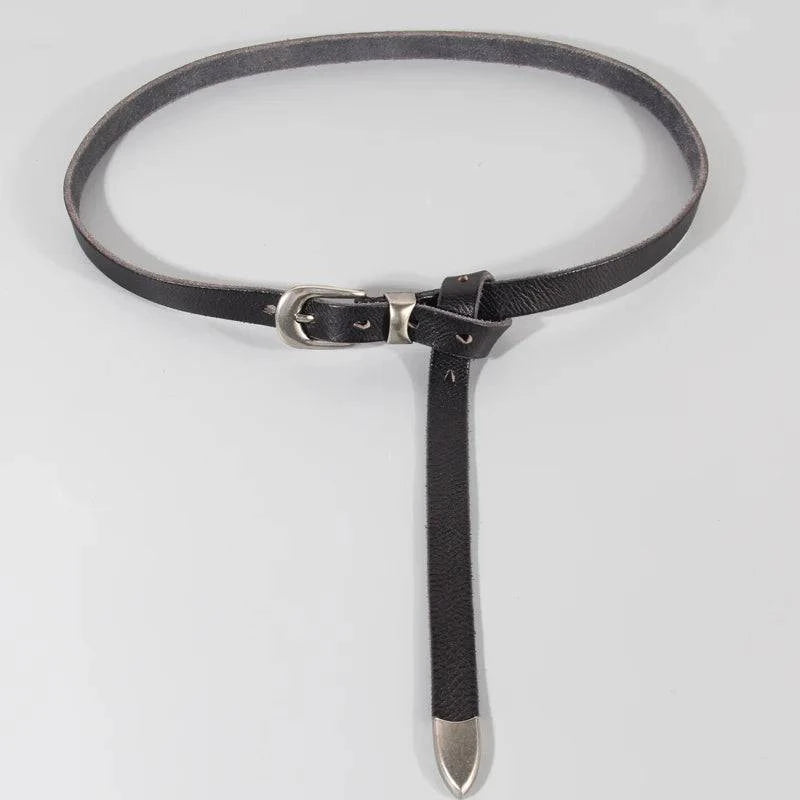Cinto Feminino Estilizado em Couro - Zellum